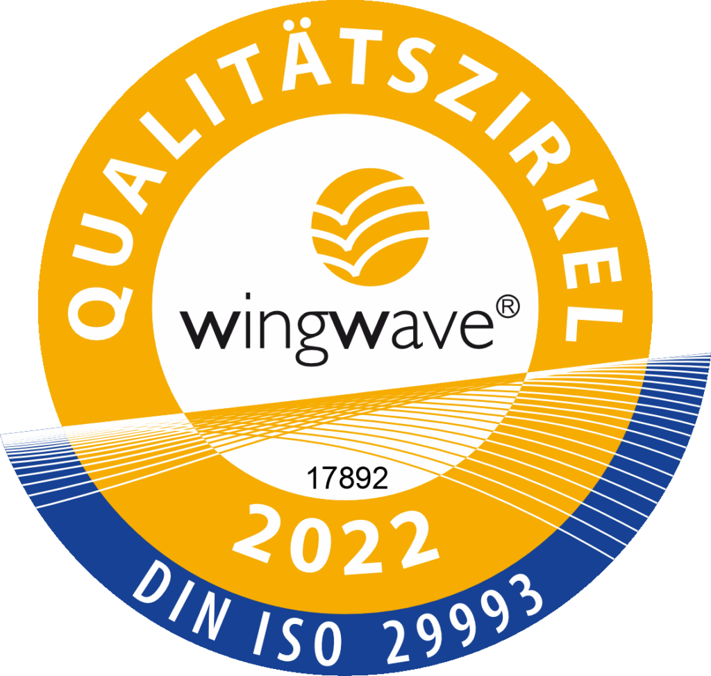Siegel Qualitätszirkel wingwave